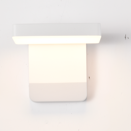 Aplice - Aplica de perete exterior LED, Protectie IP54, Cooper alb MA-8474