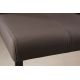 Seturi scaune, HoReCa - Set de 2 scaune, Metal, Piele Naturala, Gri Taupe, SAMSON A-45173 VC