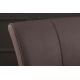 Scaune - Scaun cu brate, Metal, Piele Naturala, Gri Taupe, SAMSON A-45175 VC