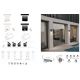 Aplice - Aplica de perete exterior LED, Protectie IP54, Cooper negru MA-8475
