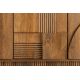 Comode - Comoda cu model optic 3D, Lemn, Maro fumuriu, ART DECO 170cm A-45478 VC