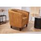 Banchete-Tabureti - Fotoliu elegant si confortabil Hemingway, Catifea, Galben Mustar A-43892 VC