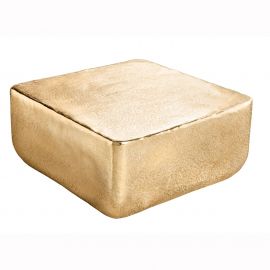 Masute Living - Masuta de cafea, Metal Auriu, lucrata manual, UNIT 70cm A-42732 VC