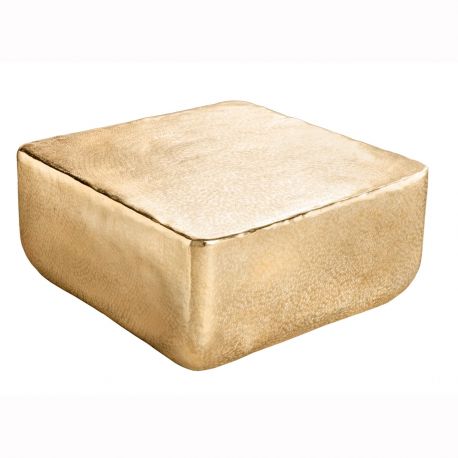 Masute Living - Masuta de cafea, Metal Auriu, lucrata manual, UNIT 70cm A-42732 VC