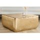 Masute Living - Masuta de cafea, Metal Auriu, lucrata manual, UNIT 70cm A-42732 VC