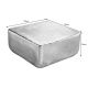 Masute Living - Masuta de cafea, Metal Auriu, lucrata manual, UNIT 70cm A-42732 VC