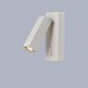 Aplica de perete cu reader LED, Tarifa alb MA-6070