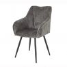 Set de 4 scaune Barock negru
