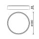 Plafoniere - Plafoniera LED CCT, dimabila, diametru 38cm, negru, CUMBUCO II MA-8836