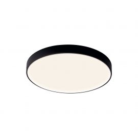 Plafoniere - Plafoniera LED CCT, dimabila, diametru 50cm, negru, CUMBUCO II MA-8839