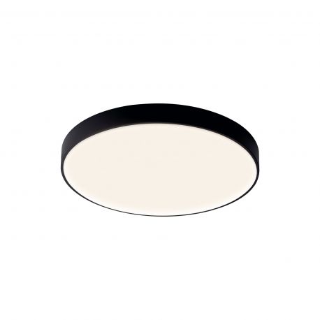 Plafoniere - Plafoniera LED CCT, dimabila, diametru 50cm, negru, CUMBUCO II MA-8839