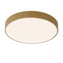 Plafoniera LED CCT, dimabila, diametru 50cm, lemn, CUMBUCO II MA-8840