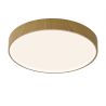 Plafoniera LED CCT, dimabila, diametru 50cm, lemn, CUMBUCO II MA-8840