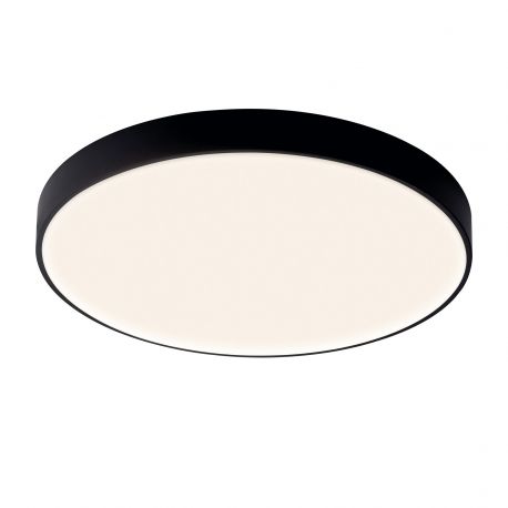 Plafoniere - Plafoniera LED CCT, dimabila, diametru 65cm, negru, CUMBUCO II MA-8842