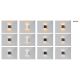Aplice - Aplica LED dimabila iluminat exterior ambiental IP54 DAVOS gri MA-8589