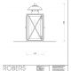 Iluminat Fier Forjat de Lux - Felinar de vant portabil din fier forjat B8689