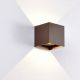 Aplice - Aplica LED dimabila iluminat exterior ambiental IP54 DAVOS corten MA-8602