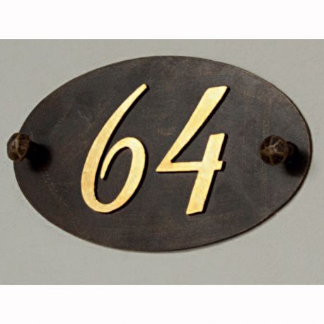 Amenajari exterioare - Numar de casa din fier forjat B8688-2