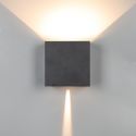 Aplica LED dimabila iluminat exterior ambiental IP54 DAVOS XL negru MA-8611