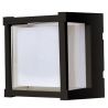 Aplica LED CCT iluminat exterior IP65 CREEK, negru MA-8851