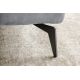 Paturi - Pat elegant tapitat cu catifea gri, Amsterdam 180x200cm A-46164 VC