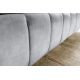 Paturi - Pat elegant tapitat cu catifea gri, Amsterdam 180x200cm A-46164 VC