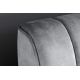 Paturi - Pat elegant tapitat cu catifea gri, Amsterdam 160x200cm A-46163 VC