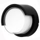 Aplica LED CCT pentru exterior IP65 CREEK diametru 17cm, negru MA-8854
