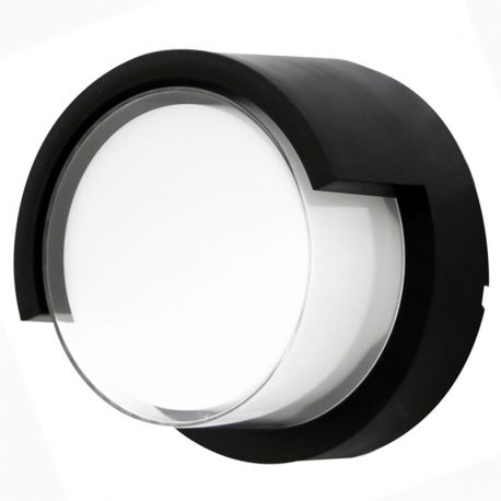 Aplice - Aplica LED CCT pentru exterior IP65 CREEK diametru 17cm, negru MA-8854