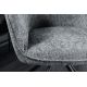 Seturi scaune, HoReCa - Set de 2 scaune pivotante Verona, gri inchis