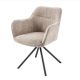 Seturi scaune, HoReCa - Set de 2 scaune pivotante Verona, sampanie bej