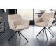 Seturi scaune, HoReCa - Set de 2 scaune pivotante Verona, sampanie bej