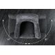 Seturi scaune, HoReCa - Set de 2 scaune pivotante Verona, gri inchis