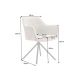 Seturi scaune, HoReCa - Set de 2 scaune pivotante Verona, galben mustar