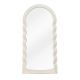Oglinda de perete design modern Wave 160cm, alb A-45941 VC