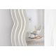 Oglinzi - Oglinda de perete design modern Wave 160cm, alb A-45941 VC