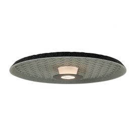 Plafoniera LED design modern decorativ ACOUSTIC gri, negru ZB-25177