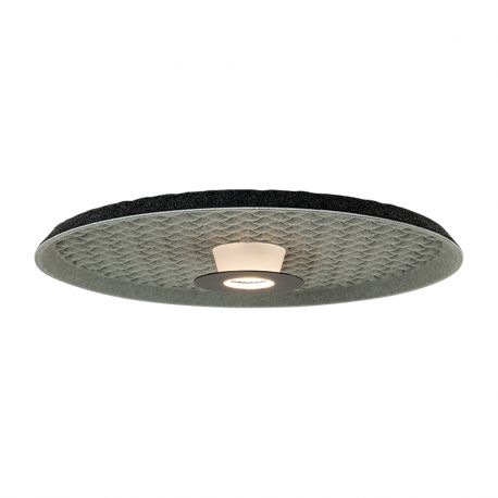 Plafoniere - Plafoniera LED design modern decorativ ACOUSTIC gri, negru ZB-25177