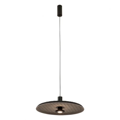 Pendule, Lustre suspendate - Lustra LED design modern decorativ ACOUSTIC gri, negru ZB-25176