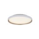 Plafoniera LED CCT, diametru 40cm, Alb-Auriu, ZB-25185