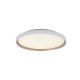 Plafoniere - Plafoniera LED CCT, diametru 40cm, Alb-Auriu, ZB-25185