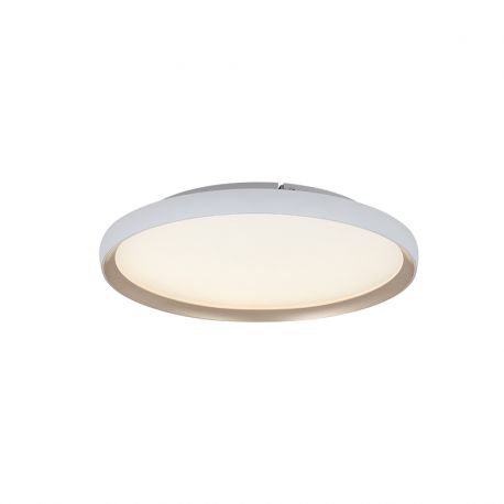 Plafoniere - Plafoniera LED CCT, diametru 40cm, Alb-Auriu, ZB-25185
