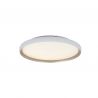 Plafoniera LED CCT, diametru 40cm, Alb-Auriu, ZB-25185