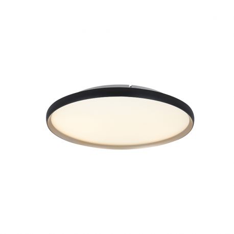 Plafoniere - Plafoniera LED CCT, diametru 40cm, Negru-Auriu, ZB-25186