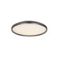 Plafoniera LED CCT, diametru 40cm, Alama Cafenie, ZB-25187