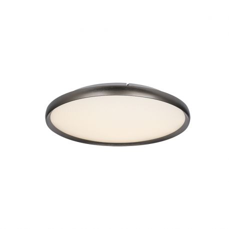 Plafoniere - Plafoniera LED CCT, diametru 40cm, Alama Cafenie, ZB-25187