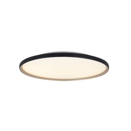 Plafoniere - Plafoniera LED CCT, diametru 60cm, Negru-Auriu, ZB-25189