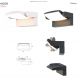 Aplice - Aplica perete exterior, Directionabila, IP65, HOOD alb MA-8895