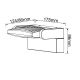 Aplice - Aplica perete exterior, Directionabila, IP65, HOOD alb MA-8895