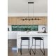 Pendule, Lustre suspendate - Lustra cu spoturi directionabile, 6xGU10, Ios alb MA-7936